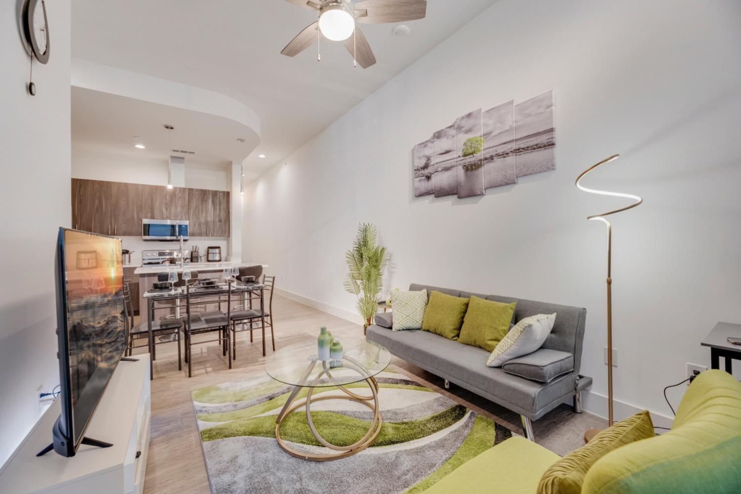 Snazzy Loft Style 2Br I Gym I Parking I Workspace 达拉斯 外观 照片