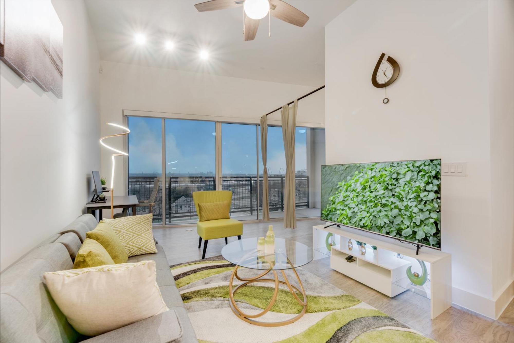 Snazzy Loft Style 2Br I Gym I Parking I Workspace 达拉斯 外观 照片